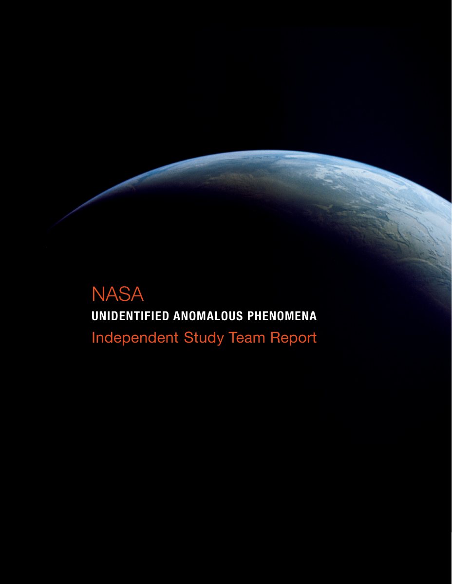 Cover of NASA's 2023 UAP independent study